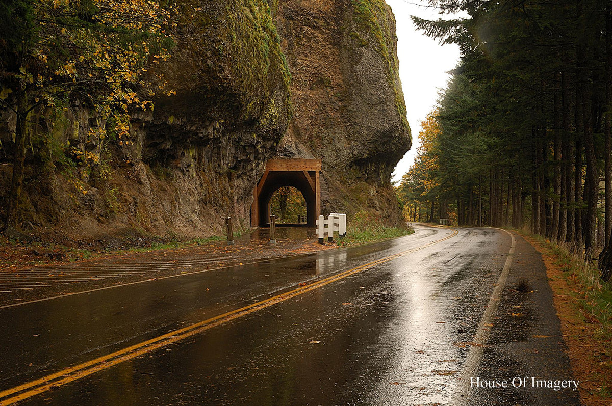 Historic Oneonta Tunnel (East End)-Columbia River Gorge: Oregon Landscape Photography