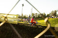 Motocross Racing Through the Fence-Portland International Raceway: Motorsports Photography