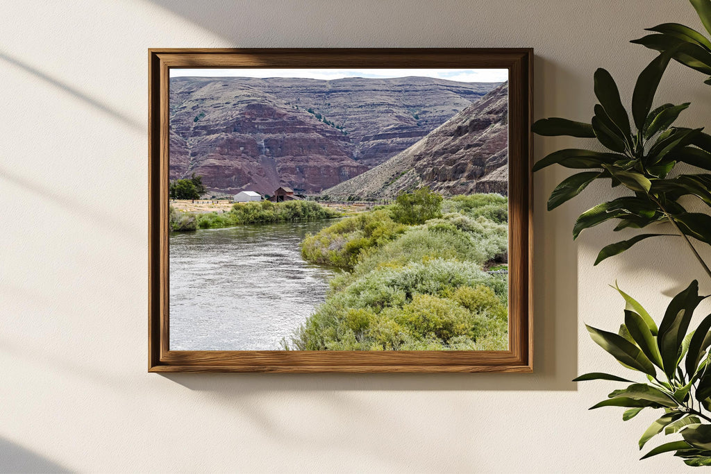 Abandoned Cattle Ranch on the John Day River: Eastern Oregon Landscape Photography