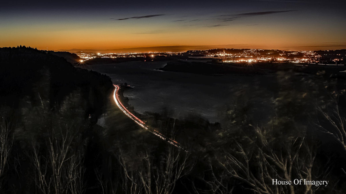 Columbia River after sunset: Oregon Landscape Photography