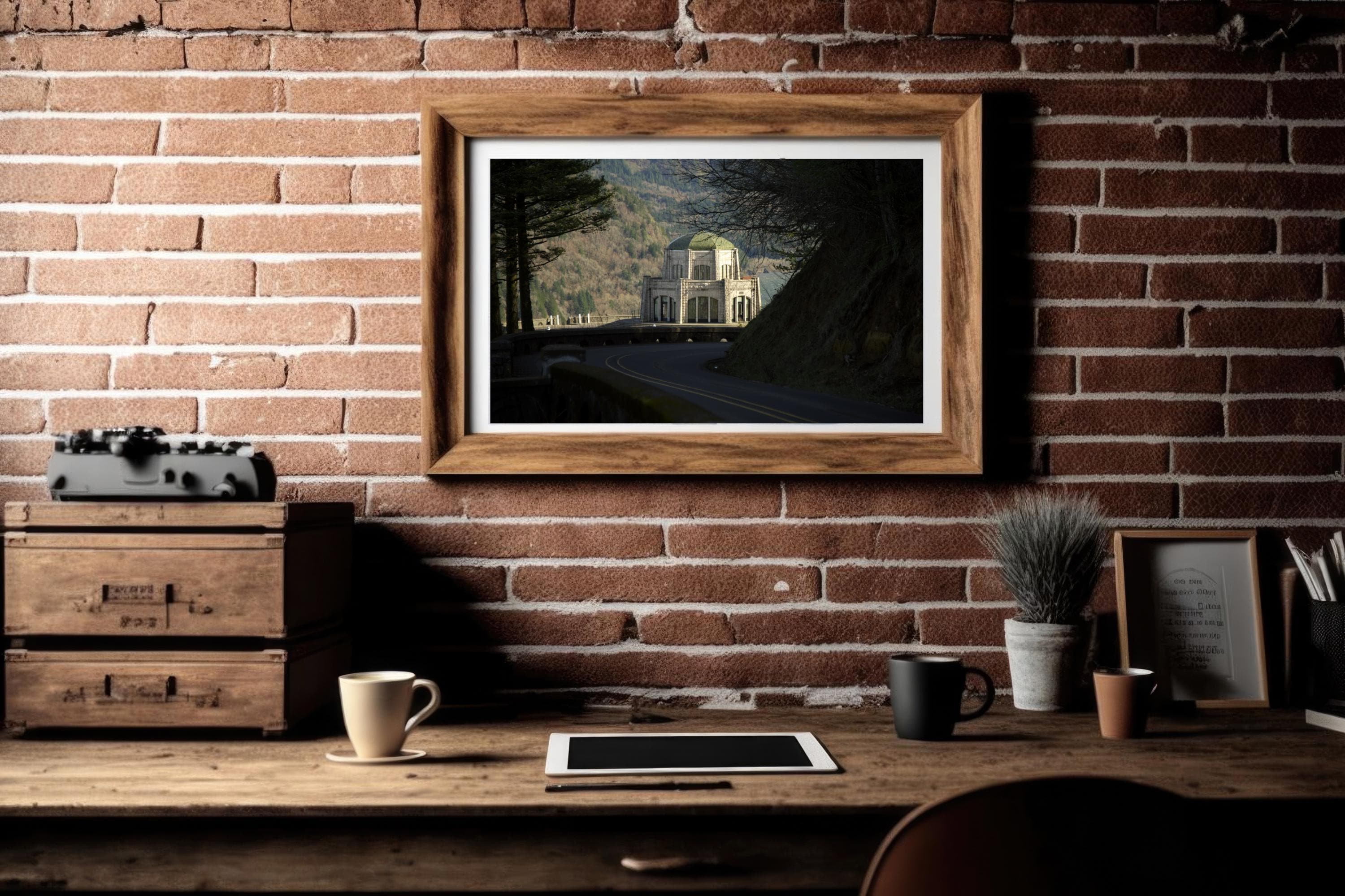 Vista House at Crown Point-Columbia River Gorge: Oregon Landscape Photography