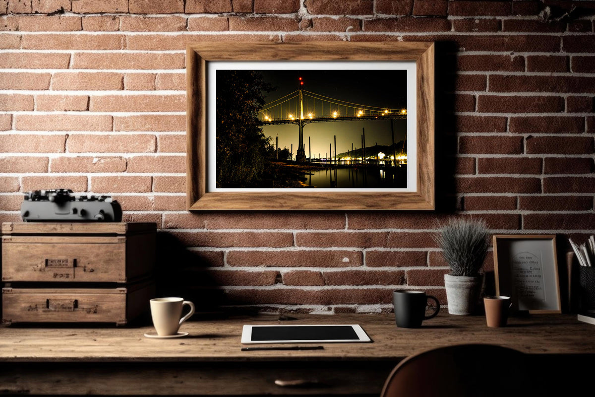St. Johns Bridge After Dark-Portland, Oregon