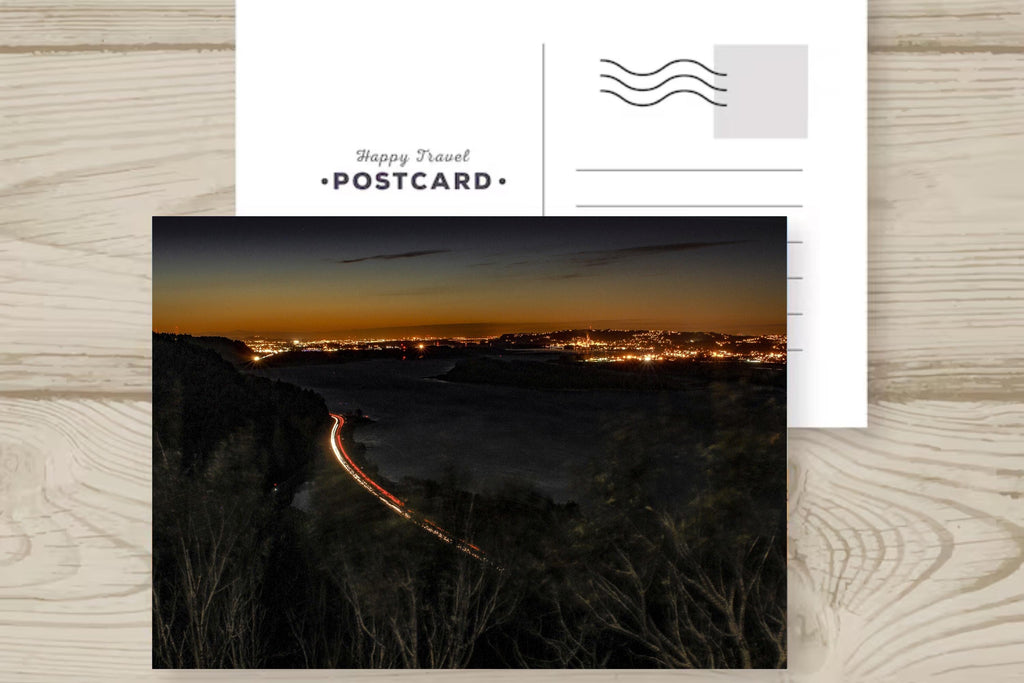 Columbia River after sunset: Oregon Landscape Photography