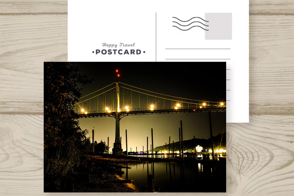 St. Johns Bridge After Dark-Portland, Oregon