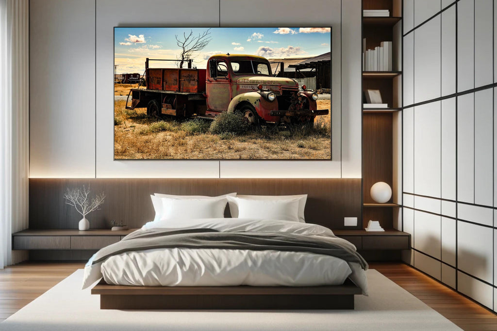 Old Shaniko Fire Truck-Shaniko: Oregon Ghost Towns