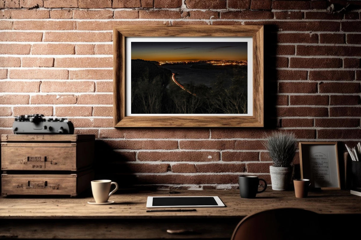 Columbia River after sunset: Oregon Landscape Photography