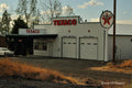 Vintage Texaco Gas Station: Oregon Ghost Towns