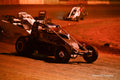 6 Cars, 1 Corner-Racing Under The Lights at Sunset Speedway: Motorsports Photography