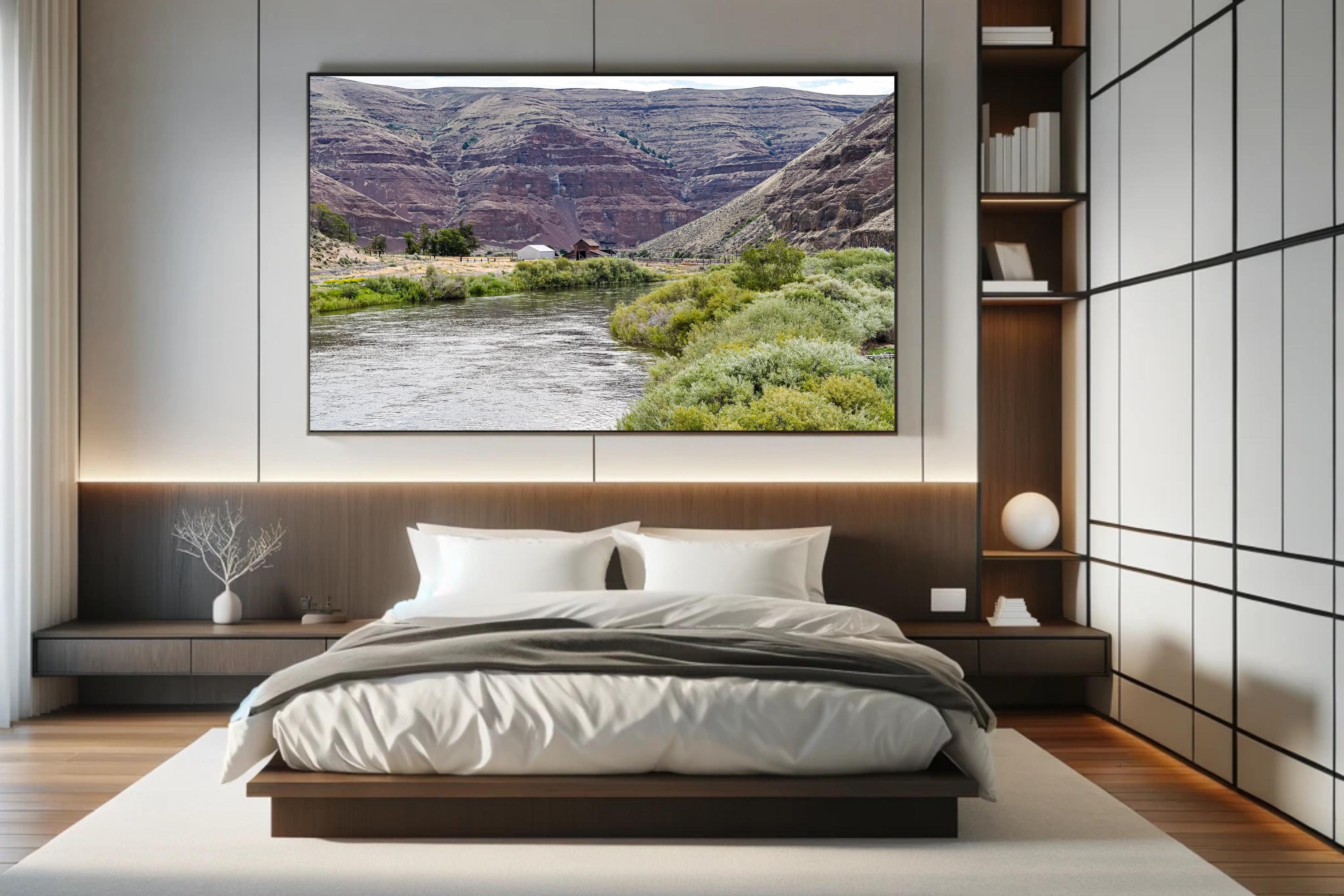 Abandoned Cattle Ranch on the John Day River: Eastern Oregon Landscape Photography