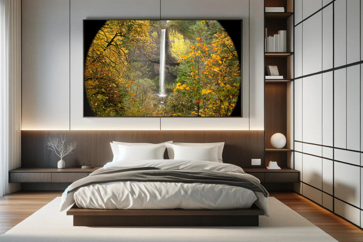 Latourell Falls in the Fall-Columbia River Gorge: Oregon Landscape Photography