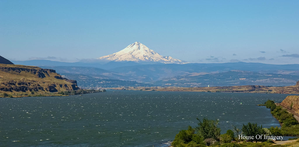 Mt. Hood View from Columbia River Gorge: Washington Landscape Photography