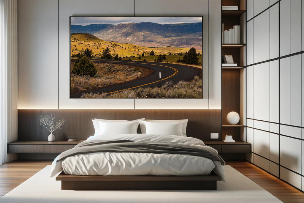 View Around the Corner-Highway 218: Eastern Oregon Landscape Photography