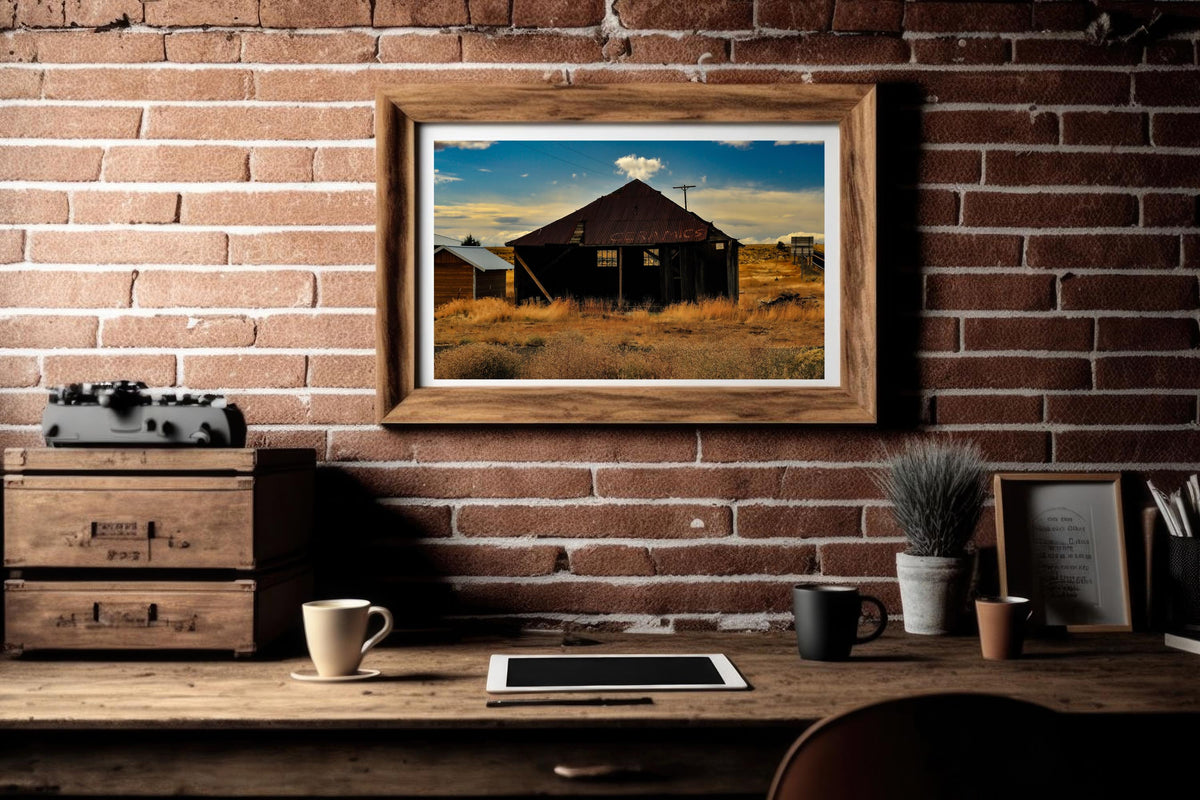 Abandoned Roadside Store-Shaniko: Oregon Ghost Towns