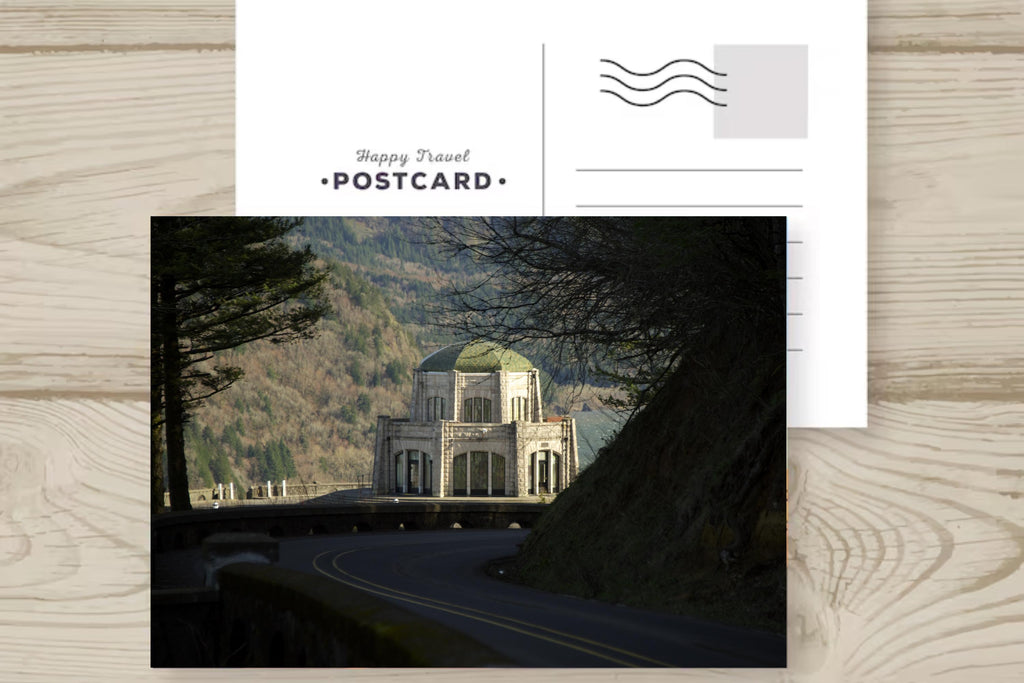 Vista House at Crown Point-Columbia River Gorge: Oregon Landscape Photography