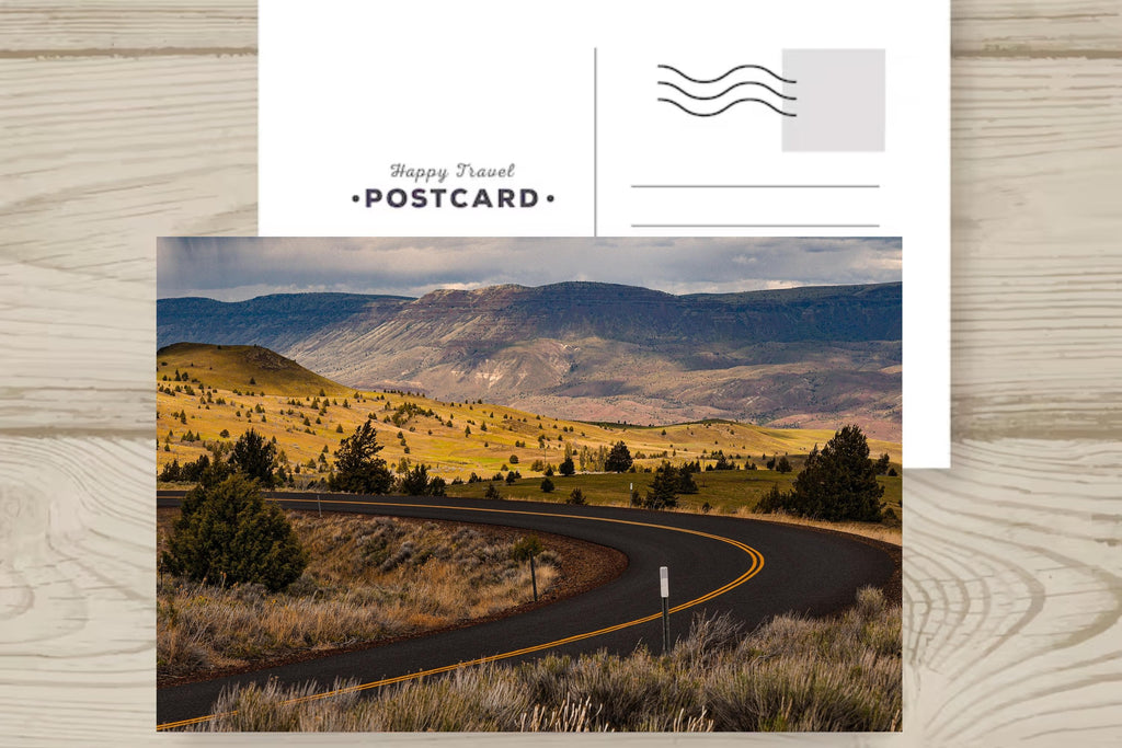 View Around the Corner-Highway 218: Eastern Oregon Landscape Photography