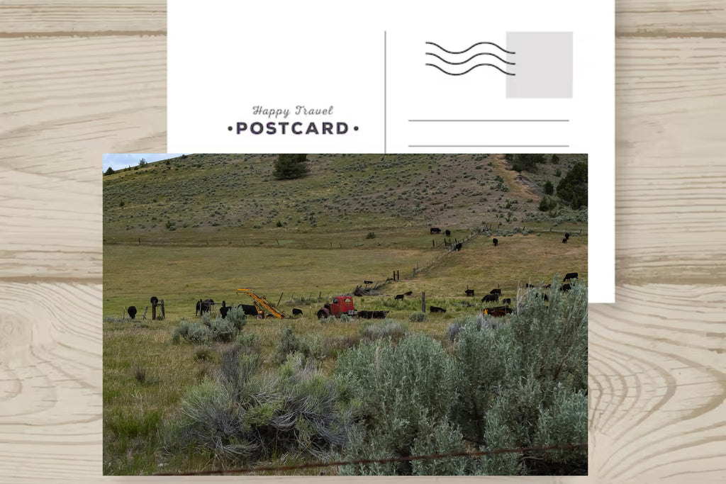 Old Truck in the Middle of Nowhere: Eastern Oregon Landscape Photography