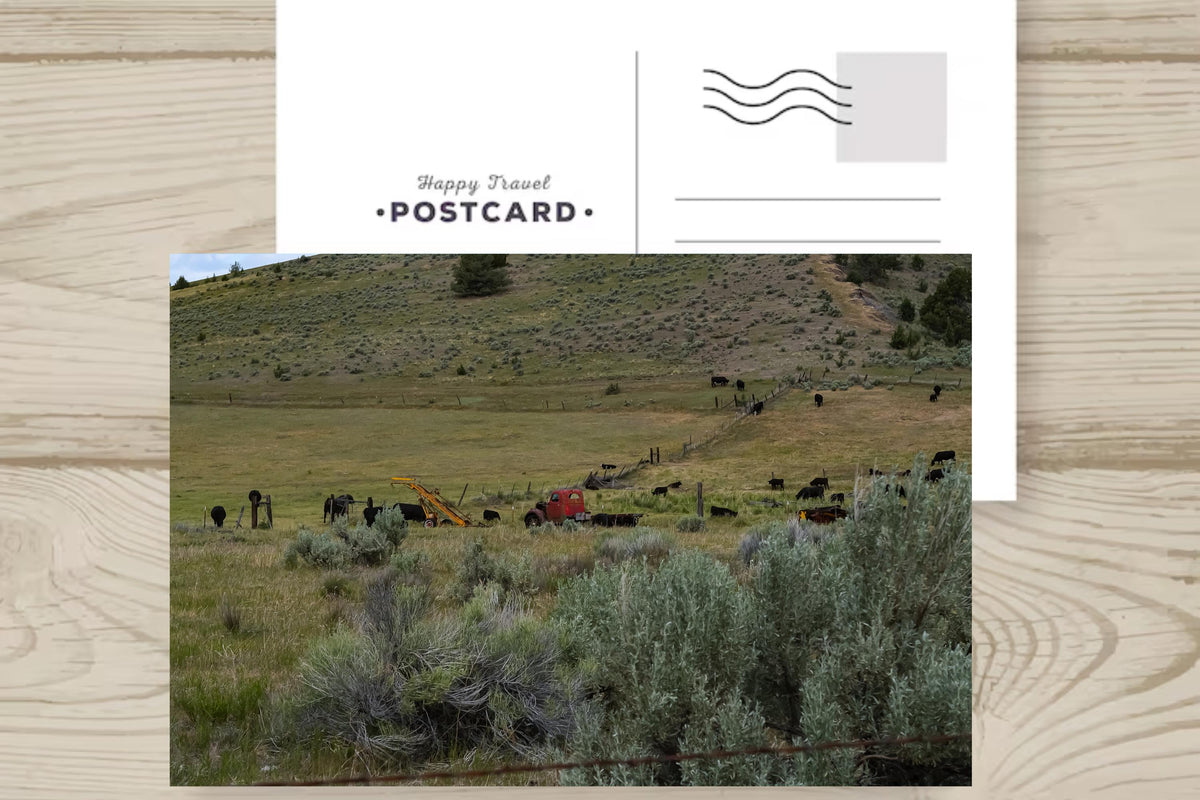 Old Truck in the Middle of Nowhere: Eastern Oregon Landscape Photography