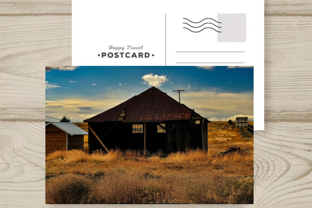Abandoned Roadside Store-Shaniko: Oregon Ghost Towns