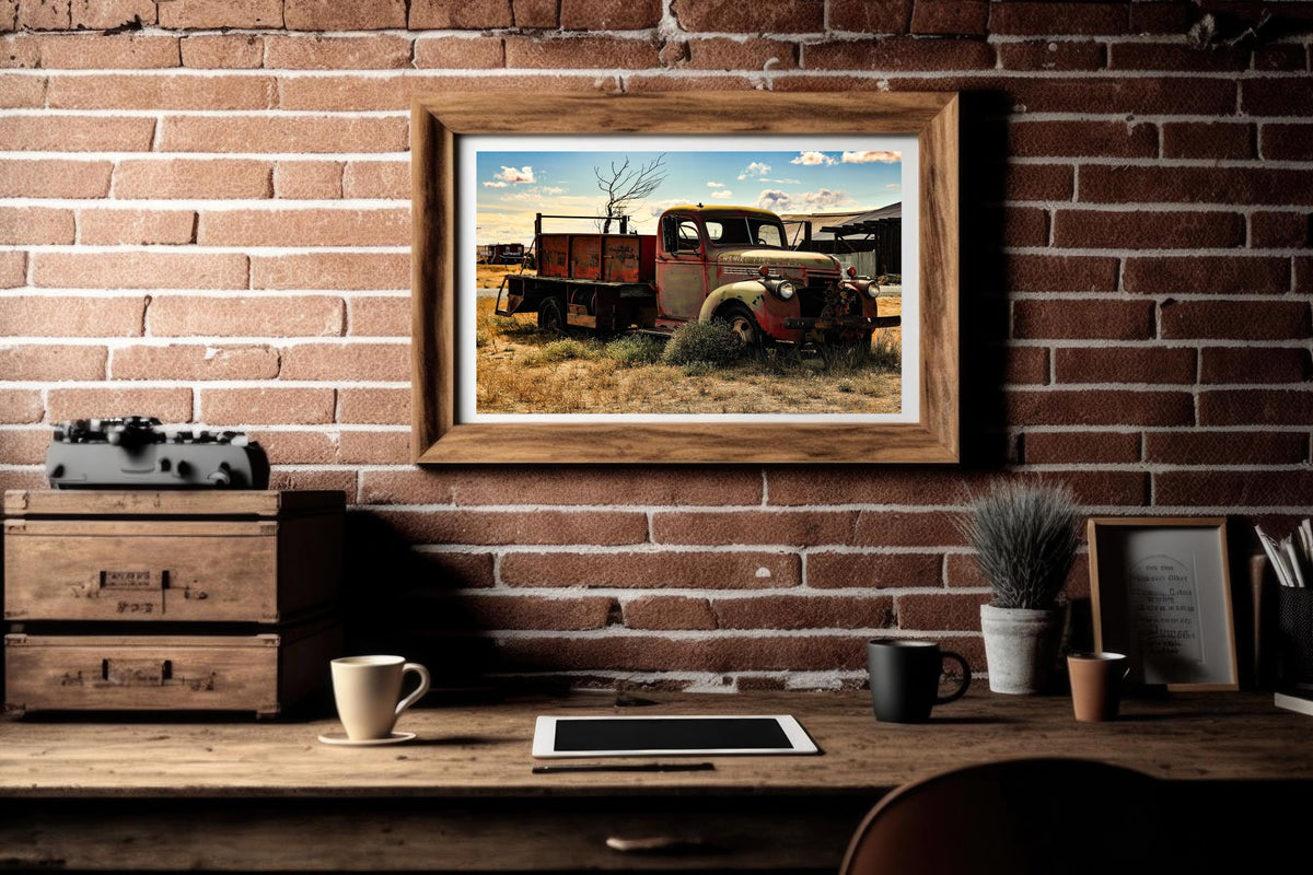 Old Shaniko Fire Truck-Shaniko: Oregon Ghost Towns