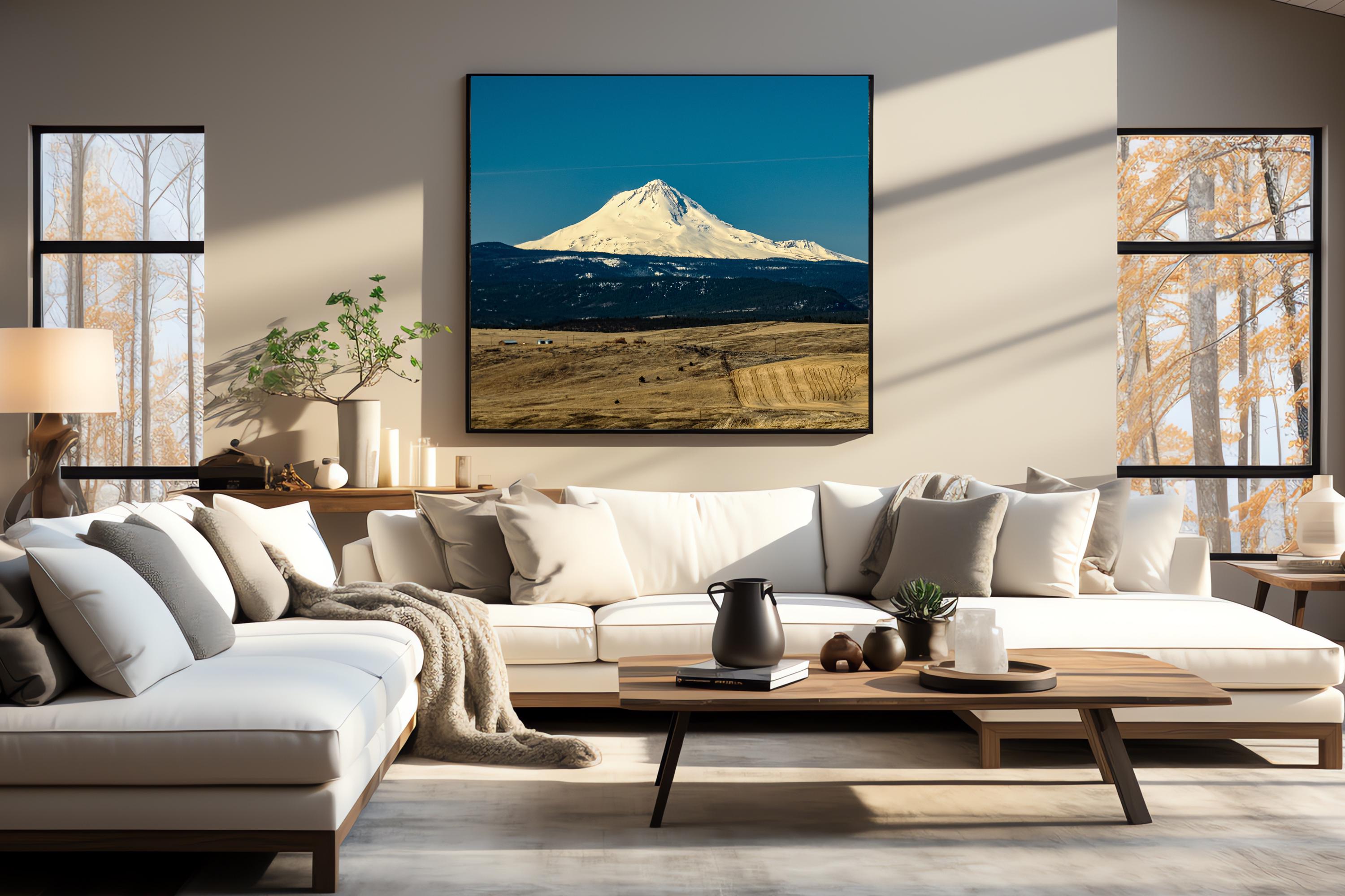 View of Mt. Hood: Central Oregon Landscape Photography