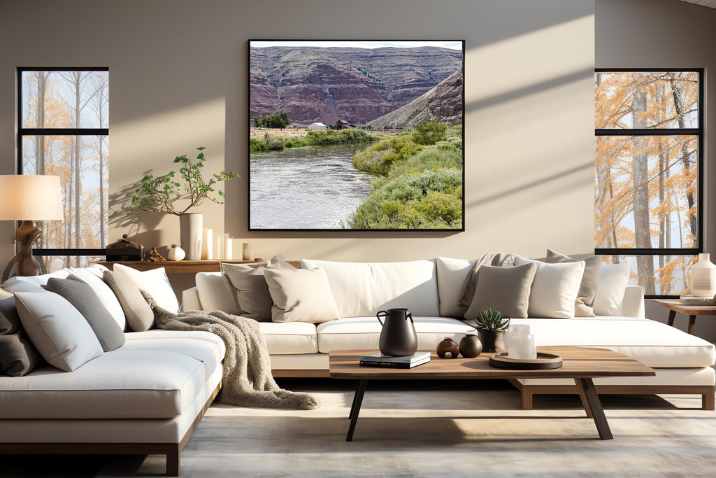 Abandoned Cattle Ranch on the John Day River: Eastern Oregon Landscape Photography