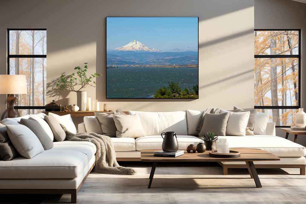 Mt. Hood View from Columbia River Gorge: Washington Landscape Photography