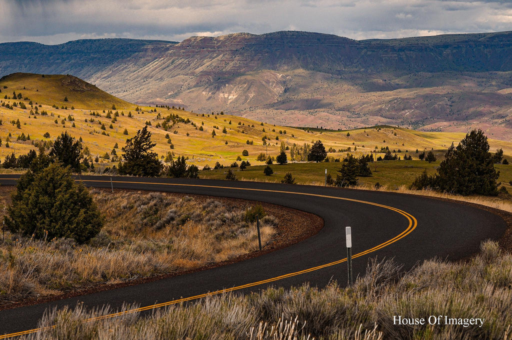 View Around the Corner-Highway 218: Eastern Oregon Landscape Photography