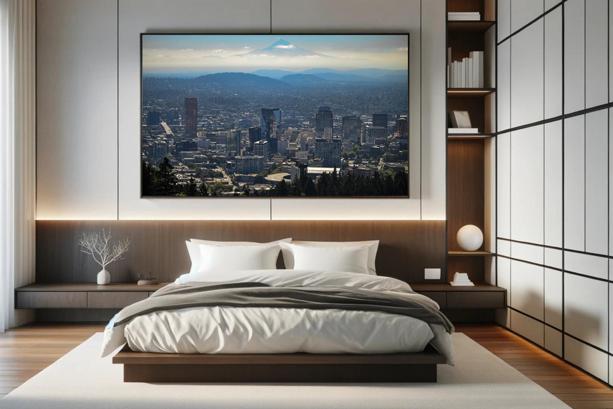 Ghost Mountain-Mt. Hood over Portland: Oregon Scenic Vistas