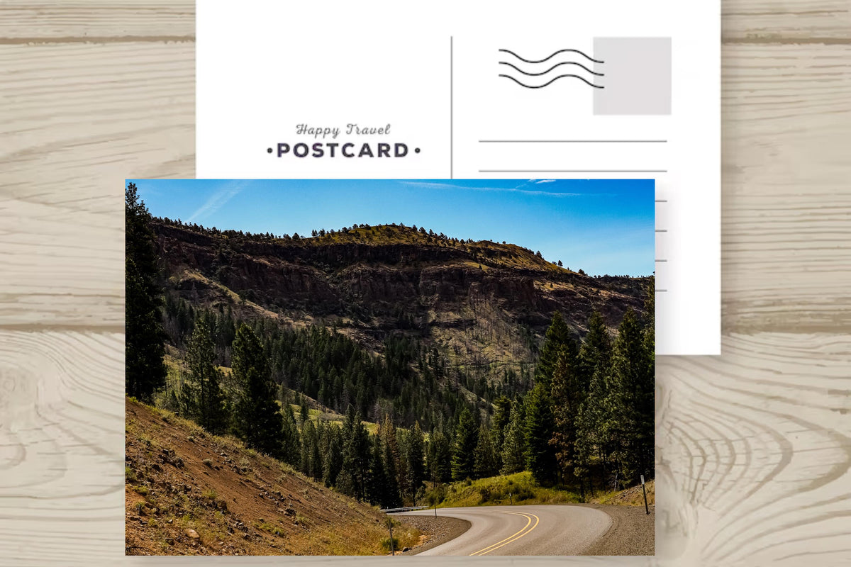 Dangerous Curves Ahead-John Day Fossil Beds: Eastern Oregon Landscape Photography