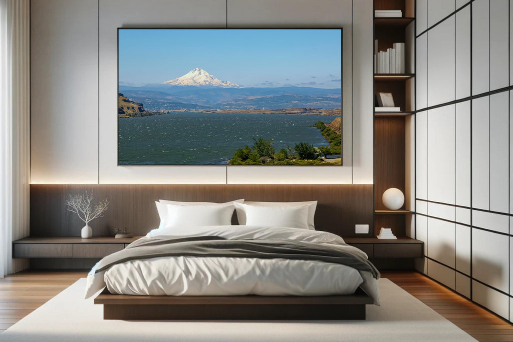 Mt. Hood View from Columbia River Gorge: Washington Landscape Photography