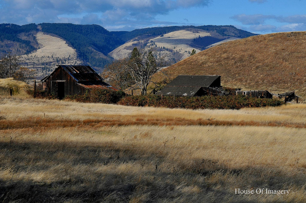 Abandoned Farm-Columbia River Gorge: Oregon Landscape Photography
