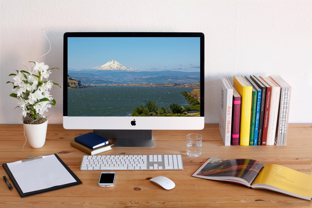 Mt. Hood View from Columbia River Gorge: Washington Landscape Photography