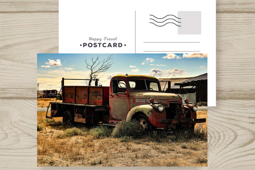 Old Shaniko Fire Truck-Shaniko: Oregon Ghost Towns